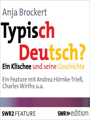 cover image of Typisch Deutsch?